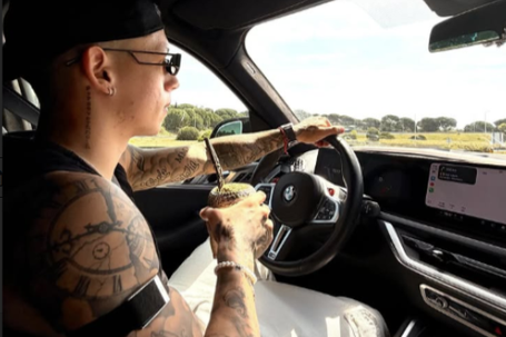 A publicação de Prestianni - Foto: gianlucaa_11