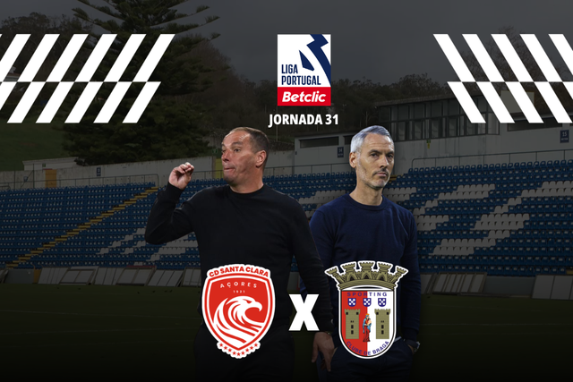 Santa Clara-SC Braga: motivados pela permanência e pela euforia europeia