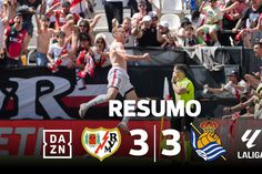 Hino ao futebol! Rayo Vallecano-Real Sociedad foi um dos jogos da época (resumo)