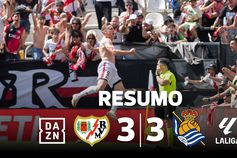 Hino ao futebol! Rayo Vallecano-Real Sociedad foi um dos jogos da época (resumo)