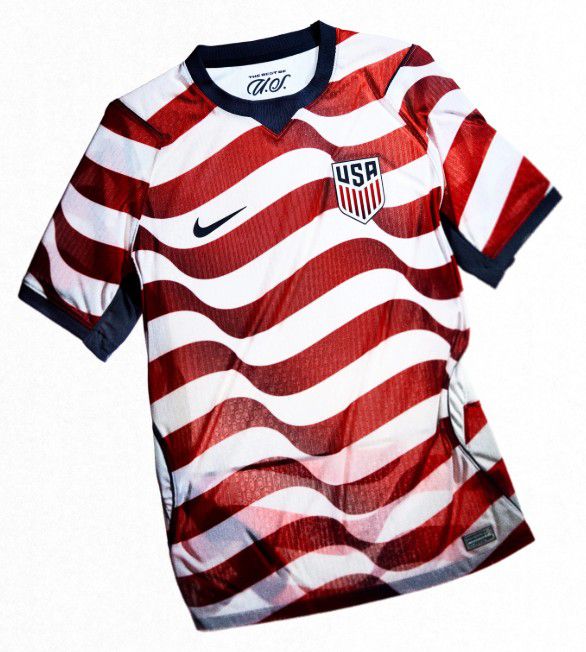 Estados Unidos (Grupo D), camisola principal. Nike