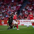 O 4.º golo sofrido pelo Moreirense contra o Benfica (marcado por Ivanovic) - Foto: FILIPE AMORIM/LUSA