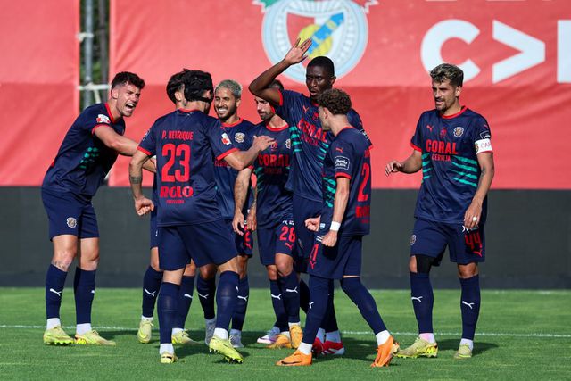 Madeirenses selaram regresso à Liga após vitória muito suada no Seixal diante do Benfica B - Foto: LUSA