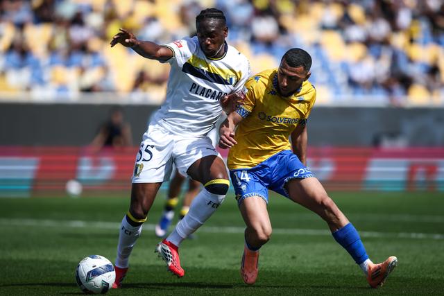 Duelo muito interessante entre Estoril e Famalicão — Foto: Rodrigo Antunes/LUSA