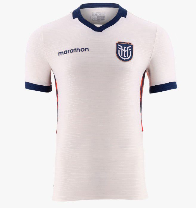 Equador (Grupo E), terceiro equipamento. Marathon