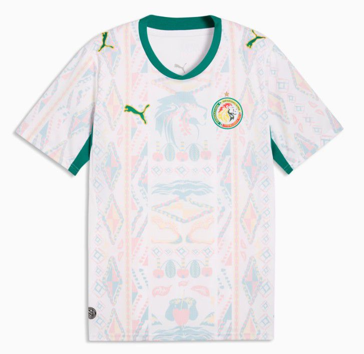 Senegal (Grupo I), camisola principal. Puma