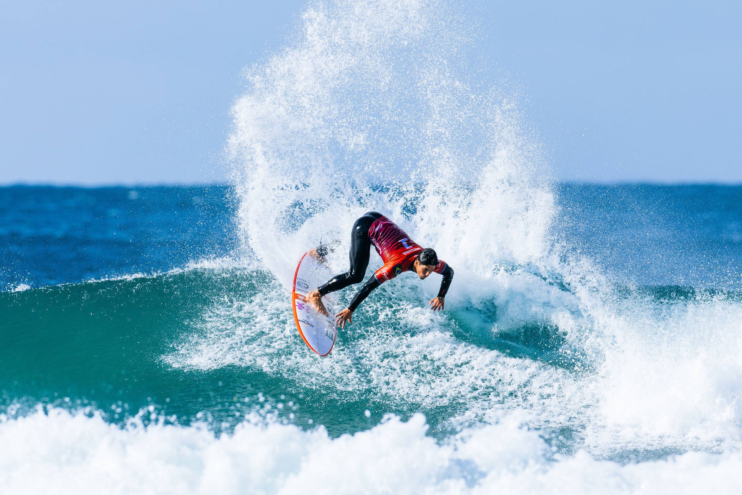 Gabriel Medina chegou à final na segunda etapa do circuito mundial. IMAGO