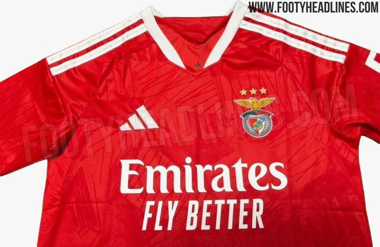Equipamento principal do Benfica para 2026/27 (Footy Headlines)