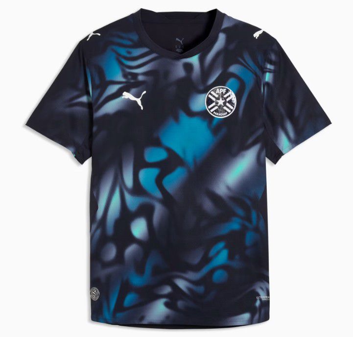 Paraguai (Grupo D), camisola secundária. Puma