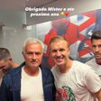 Médio Vladan Danilovic, do Marítimo, partilhou fotografia com José Mourinho — Foto: vd_10/Instagram