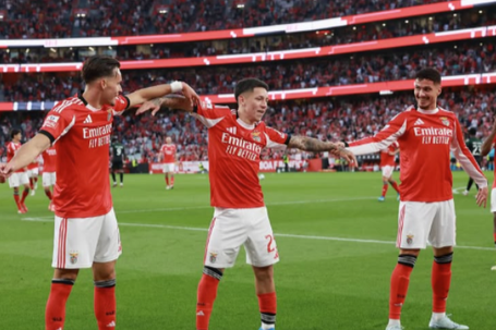 O festejo do quarto golo encarnado - Foto: amar_dc/instagram