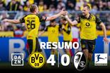Fábio Silva marca na goleada do Dortmund ao Friburgo (resumo)