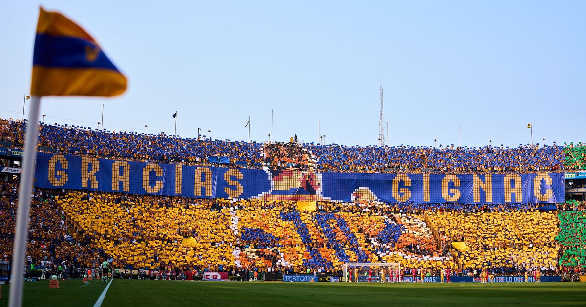Homenagem emocionante dos adeptos do Tigres a Gignac (vídeo)