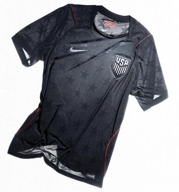 Estados Unidos (Grupo D), camisola alternativa. Nike