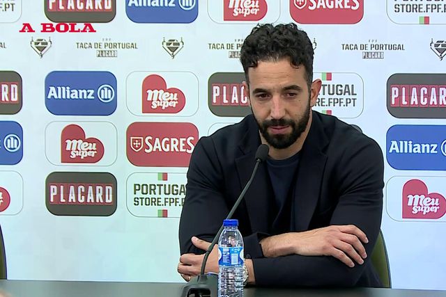 Rúben Amorim e as palavras de Varandas antes da final da Taça de Portugal