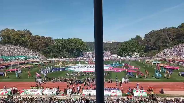 Assim soou 'A Portuguesa' antes da final da Taça no Jamor