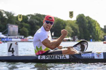 Segunda medalha de ouro para Pimenta na Taça do Mundo de canoagem