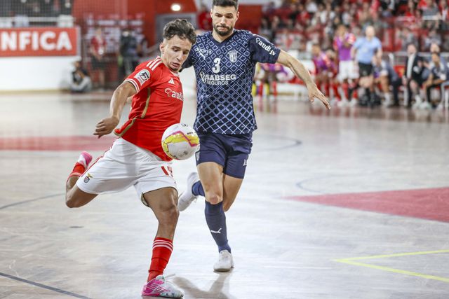 SC Braga vence na Luz e coloca-se em vantagem na meia-final do 'play-off'