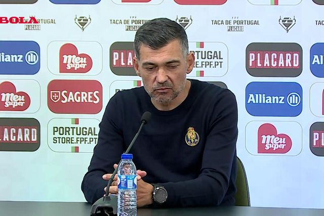 Sérgio Conceição dedica a conquista da Taça de Portugal à família