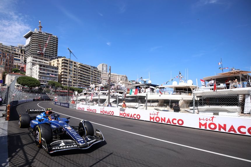 Carlos Sainz no Mónaco