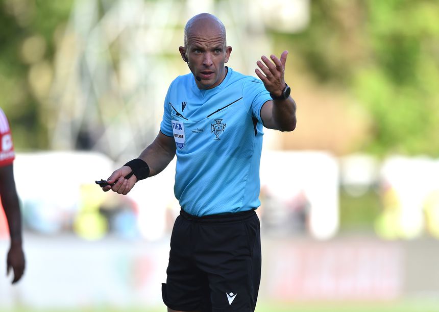 Luís Godinho, foi o árbitro do Benfica-Sporting na final da Taça