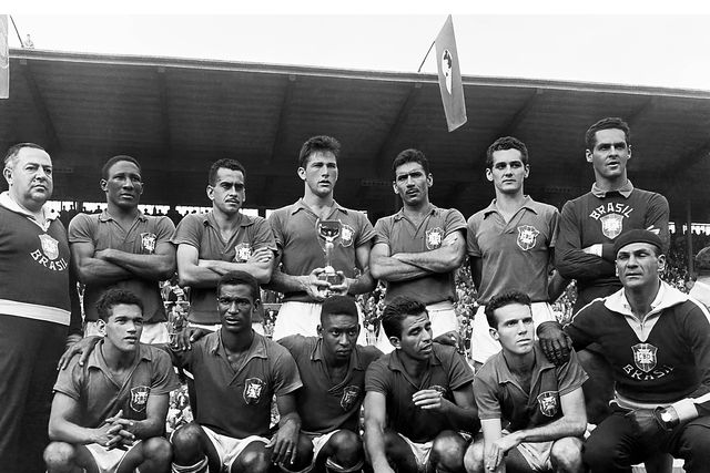 Brasil campeão do mundo em 1958