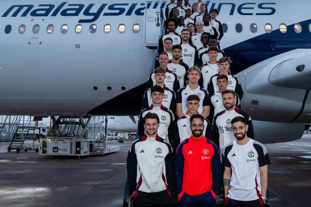 Man. United iniciou esta segunda-feira digressão pela Ásia (Foto: Man. United)