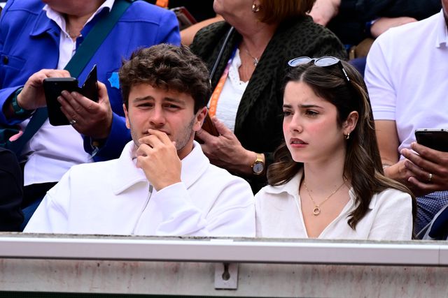 João Neves, Madalena Aragão e Nuno Mendes em Roland Garros