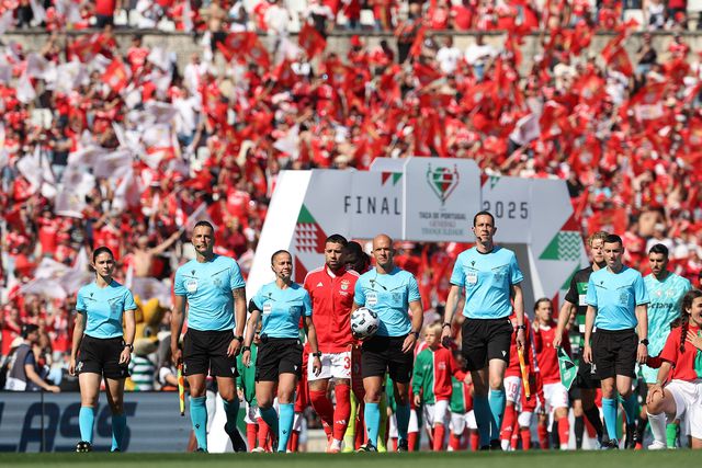 Final da Taça de Portugal foi disputada entre Benfica e Sporting