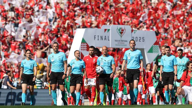 Final da Taça de Portugal foi disputada entre Benfica e Sporting