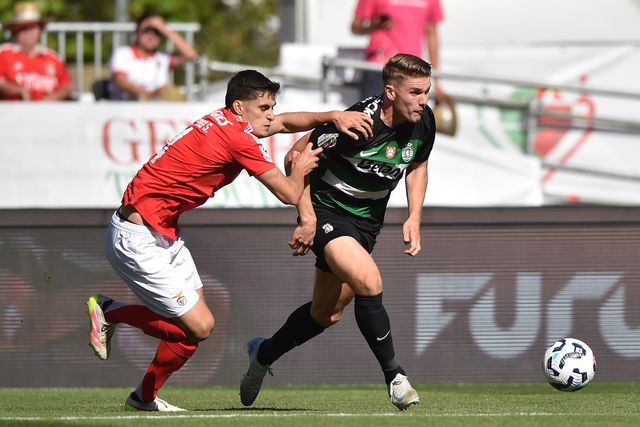 António Silva e Gyokeres discutem lance na final da Taça de Portugal, disputada no Estádio Nacional