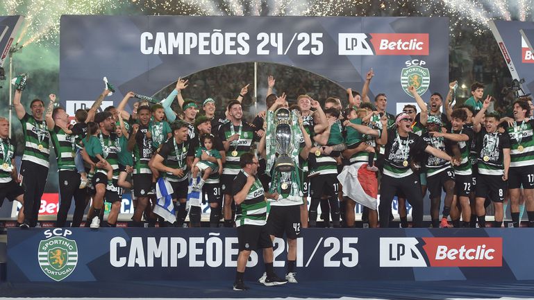 Sporting: nunca um campeão teve tantos jogadores da formação