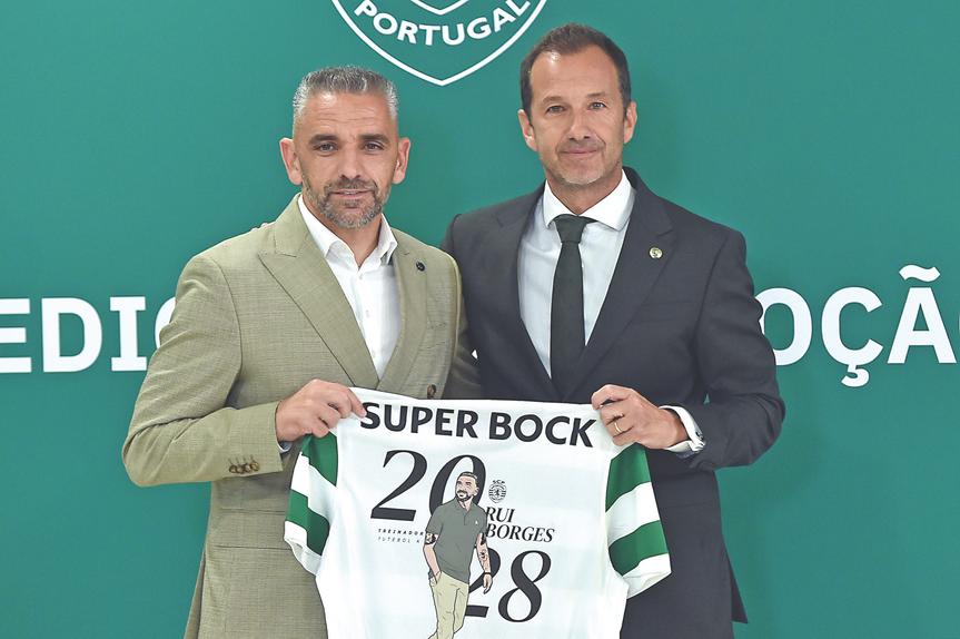 Frederico Varandas confia em Rui Borges. Foto Miguel Nunes