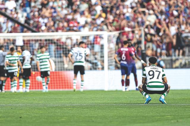 Sporting perdeu a oportunidade
de conquistar mais uma Taça
ao perder frente ao Torreense
