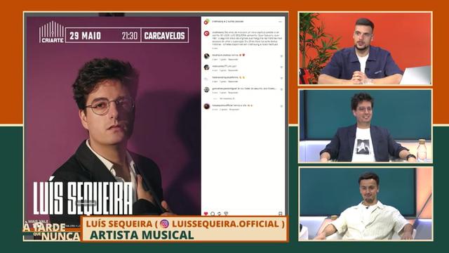 Mais Vale à Tarde Que Nunca, com Luís Sequeira - 26/05/2026