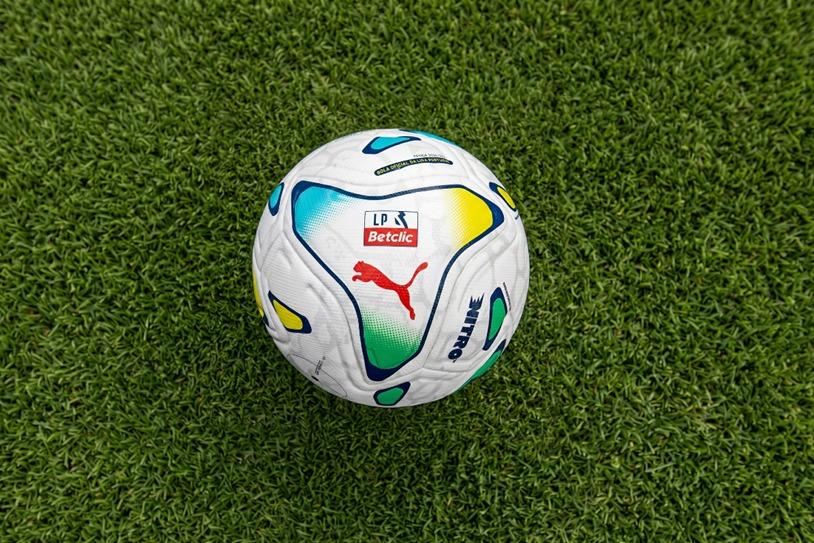 Bola que será utilizada nas competições da Liga Portugal em 2026/27 - Foto: PUMA/Liga Portugal