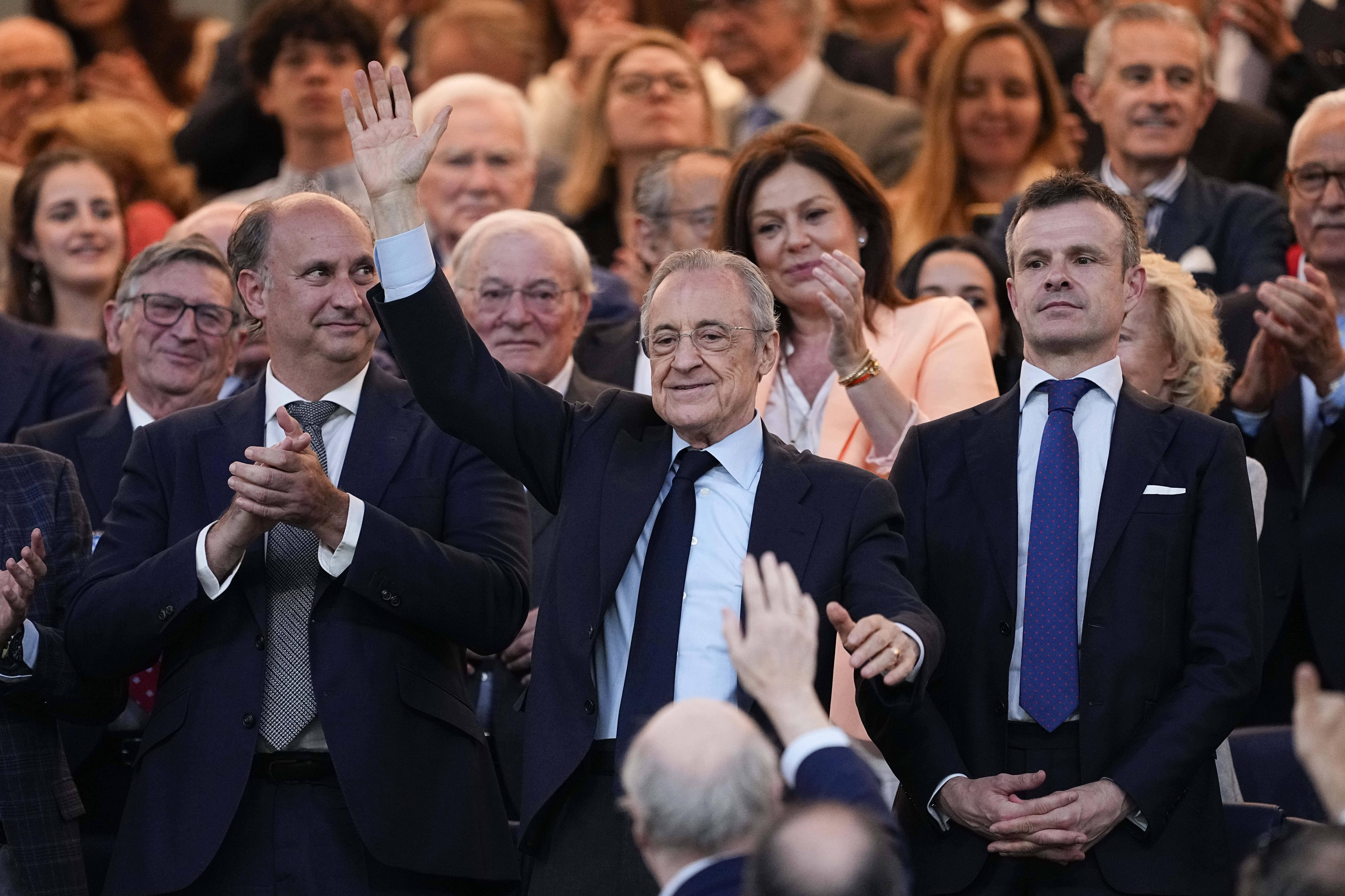 Florentino Pérez, presidente do Real Madrid e candidato nas próximas eleições