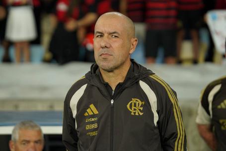 Leonardo Jardim, treinador português do Flamengo, na derrota pesada com o Palmeiras, de Abel Ferreira