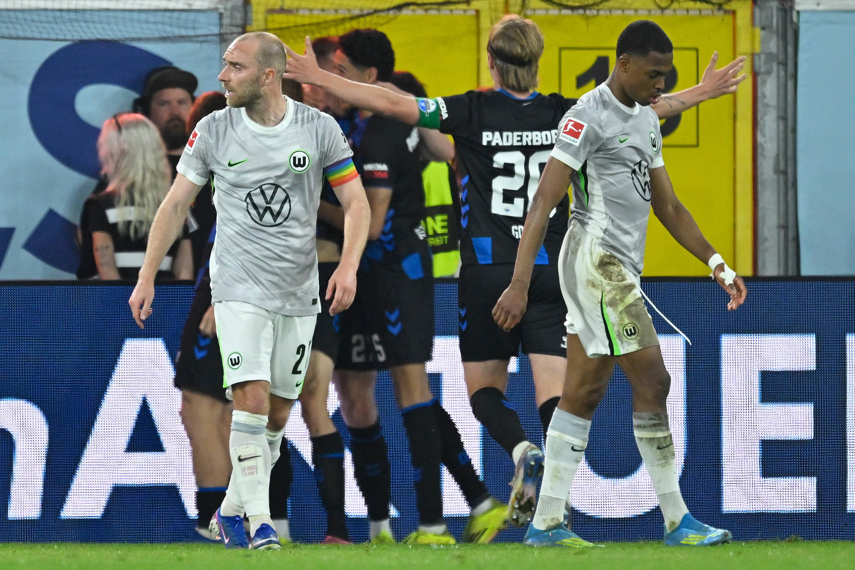 Eriksen e Belocian não esconderam a desilusão