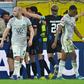 Eriksen e Belocian não esconderam a desilusão