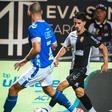 O Farense venceu (1-0) a  1.ª mão com um golo de Candeias. -Foto: SC FARENSE