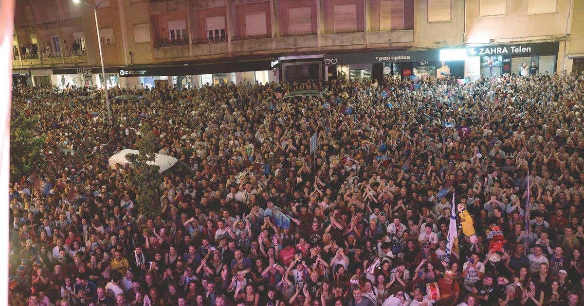 Tudo vale a pena pela mítica Taça de Portugal: uma cidade que não pregou olho!