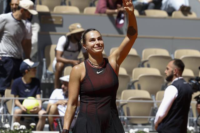 Sabalenka não se importa que copiem o seu 'outfit'. IMAGO