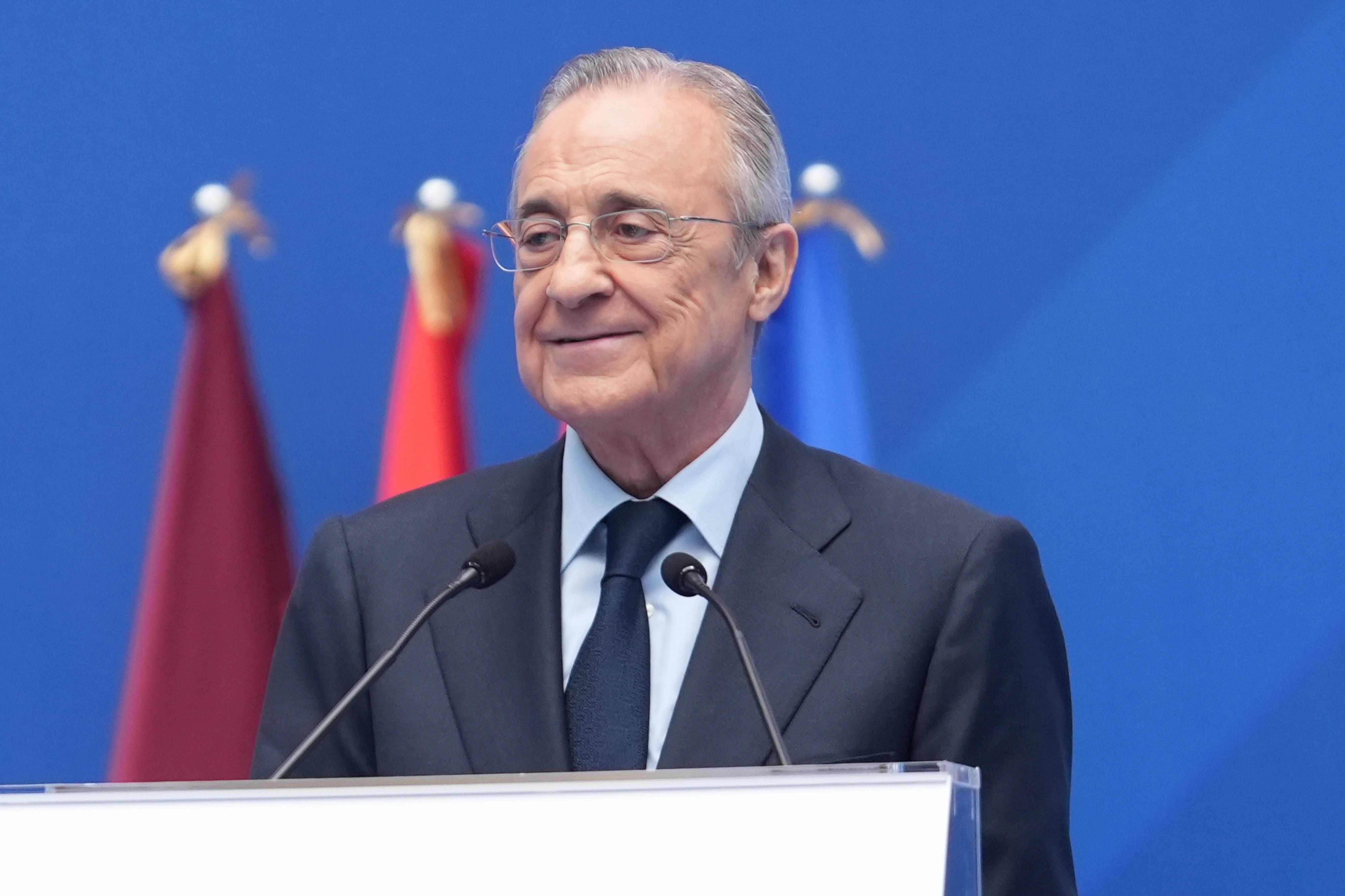 Florentino Pérez, presidente do Real Madrid (foto: Imago)