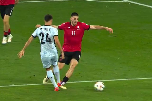 Vídeo: António Silva fez penálti e Geórgia aumenta vantagem