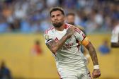 Otamendi no Benfica-Boca (foto: Miguel Nunes)