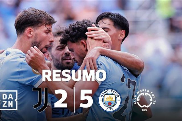 Matheus Nunes em grande no 'atropelamento' do Man. City à 'Vecchia Signora'