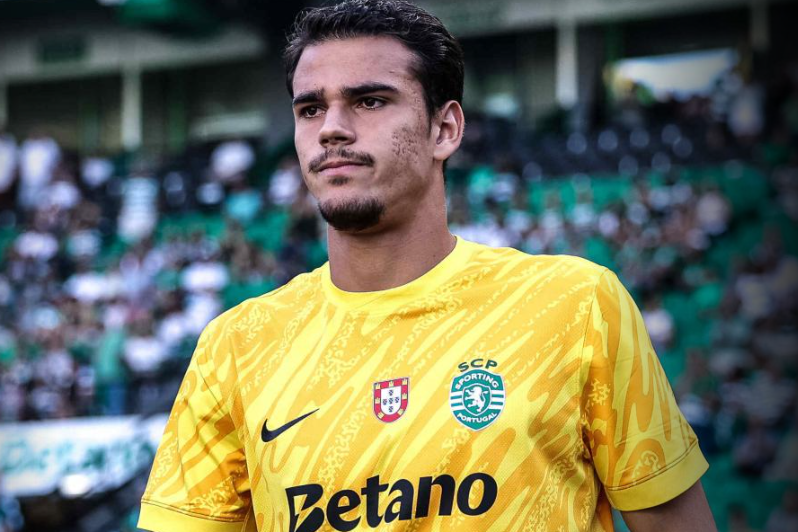 Diego Callai, guarda-redes de 21 anos - Foto: Sporting CP