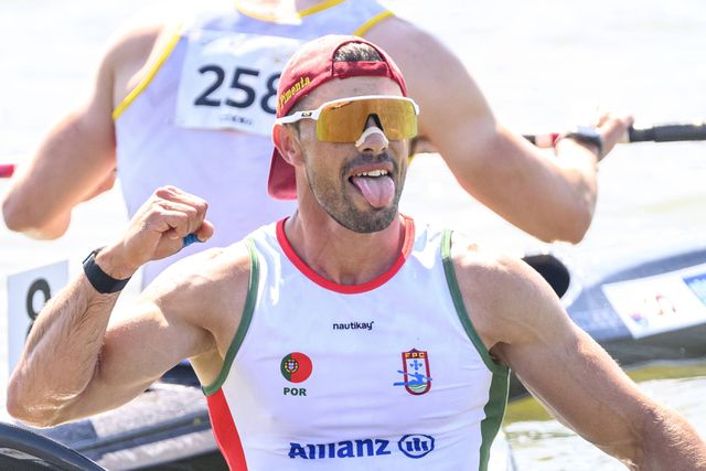 Fernando Pimenta (Canoagem) conquistou a medalha de ouro nos Europeus de pista na Chéquia 2025. Foto IMAGO