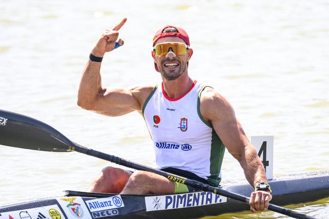 Fernando Pimenta (canoagem) conquistou a medalha de ouro em K1 1000 nos Europeus de velocidade da Chéquia 2025. Foto IMAGO